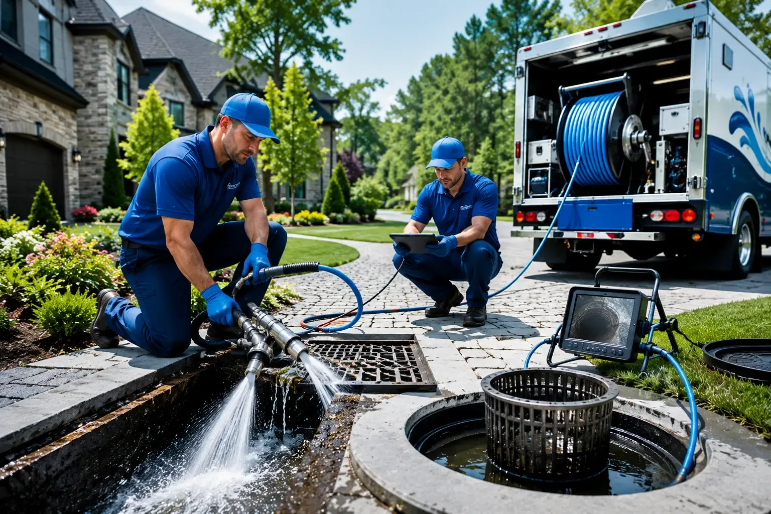 Local outdoor drain cleaning professionals in Stockton, MD