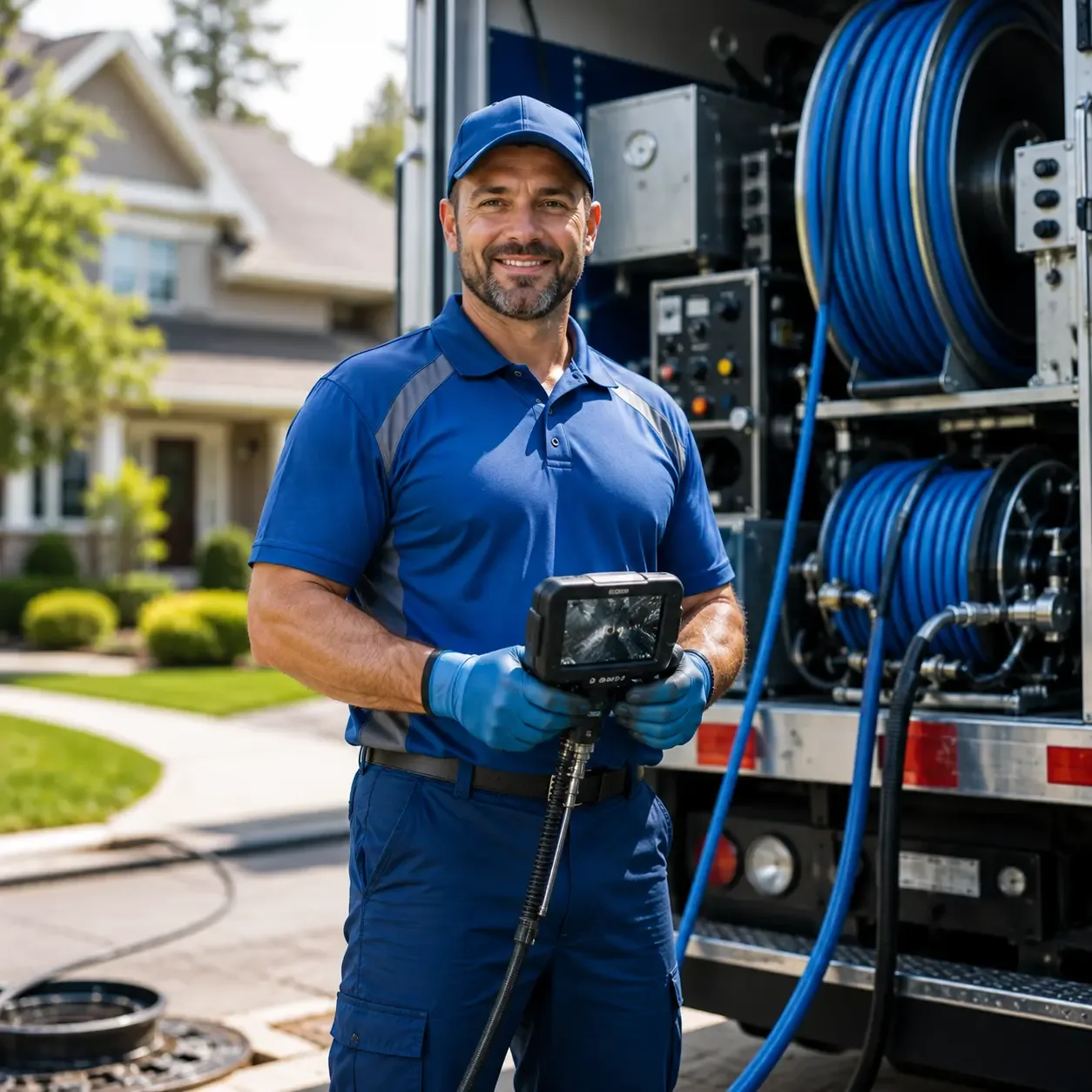 Local outdoor drain cleaning specialists in Stockton, MD